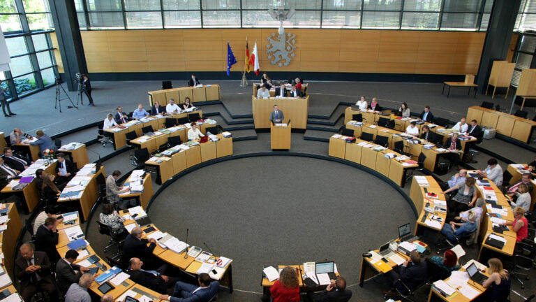Besuch im Thüringer Landtag