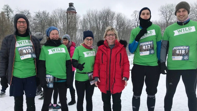 Grüner Erfolg beim Possenlauf