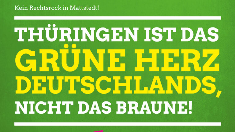 Schon wieder ein Rechtsrock-Festival in Thüringen