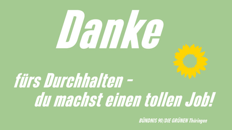 Danke fürs Durchhalten – du machst einen tollen Job!