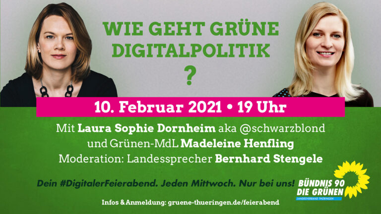 „WIE GEHT GRÜNE DIGITALPOLITIK?“