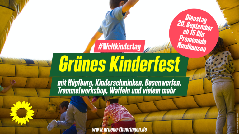 Grünes Kinderfest zum Weltkindertag