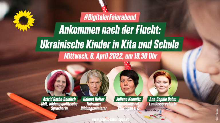 Dein Digitaler Feierabend: „Ankommen nach der Flucht: Ukrainische Kinder in Kita und Schule“