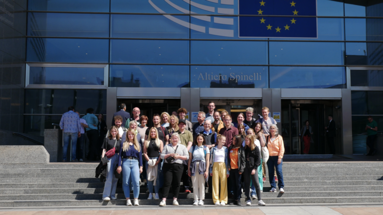 Thüringer Grüne zu Besuch im Europäischen Parlament in Brüssel