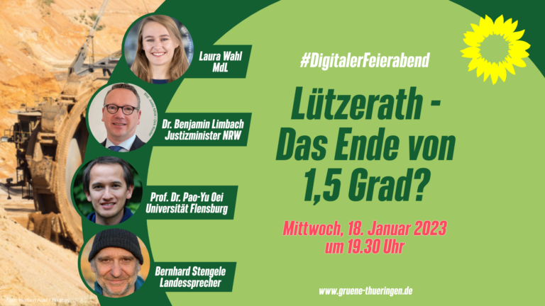 Dein Digitaler Feierabend: „Lützerath – das Ende von 1,5 Grad?“