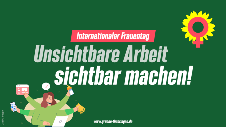 Grüne Aktionswoche zum Internationalen Frauentag