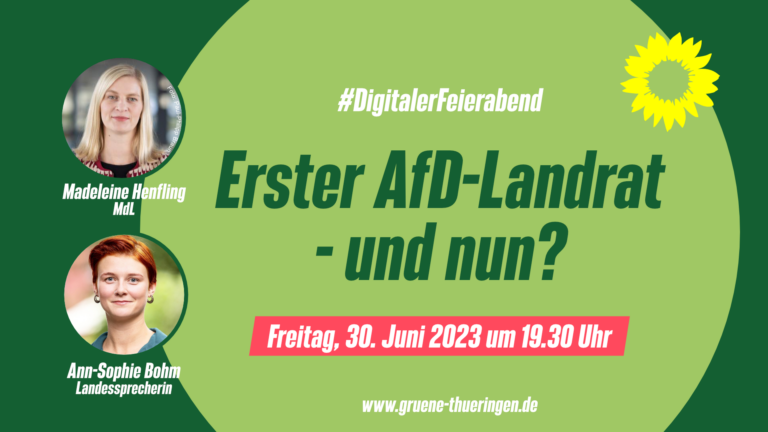 Dein Digitaler Feierabend: „Erster AfD-Landrat – und nun?“