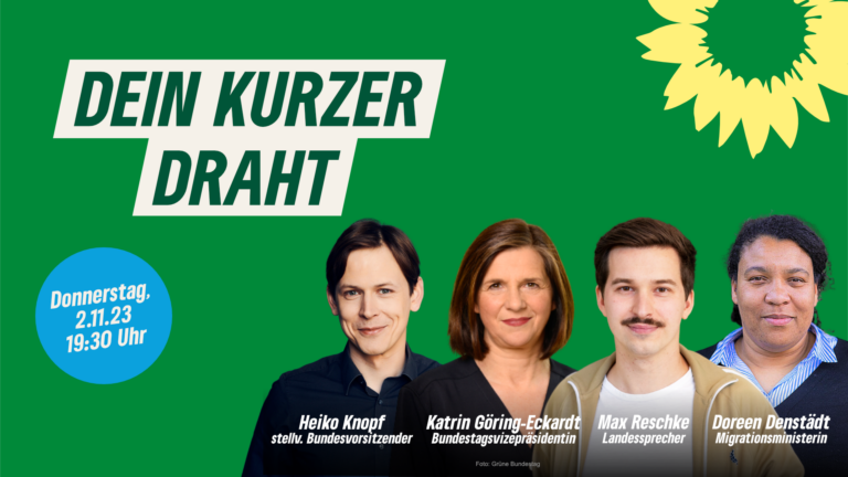 „Dein kurzer Draht“ mit Doreen, Katrin, Heiko und Max