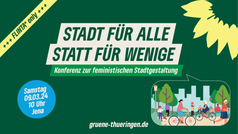 „Stadt für alle – statt für wenige“: Konferenz zur feministischen Stadtgestaltung