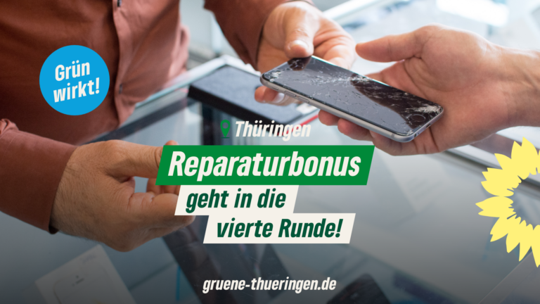 Grün wirkt: Reparaturbonus geht in die vierte Runde