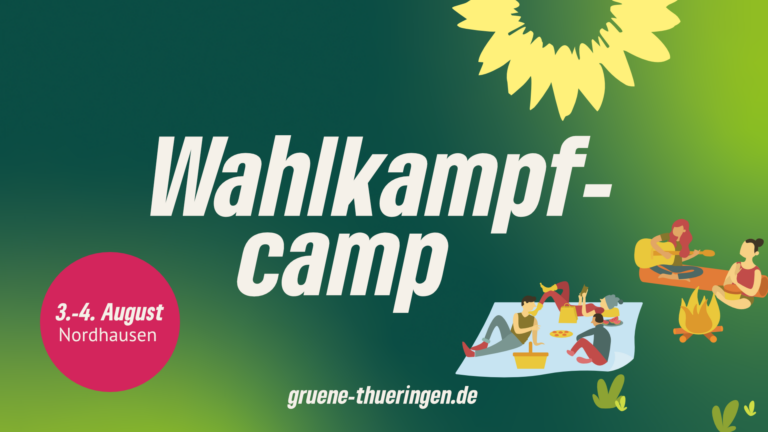 Sei dabei: Unser Wahlkampfcamp in Nordhausen