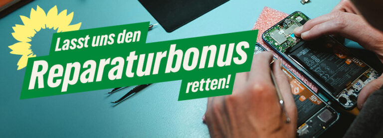 BÜNDNISGRÜNE: Wiedereinführung des Thüringer Reparaturbonus dringend notwendig