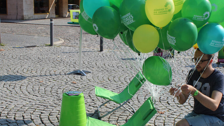 Grüne Promis machen Wahlkampf in Thüringen