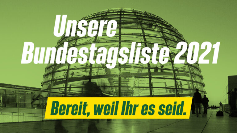 Unsere Liste zur Bundestagswahl 2021
