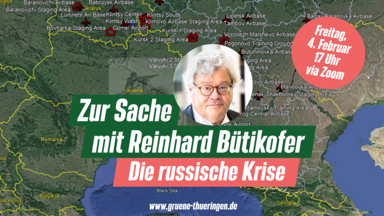 Zur Sache mit Reinhard Bütikofer: Die russische Krise