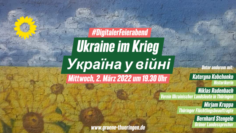 Dein Digitaler Feierabend: „Ukraine im Krieg – Україна у війні“