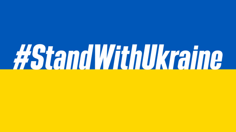 Solidarität mit der Ukraine: Mahnwachen in Thüringen #StandWithUkraine