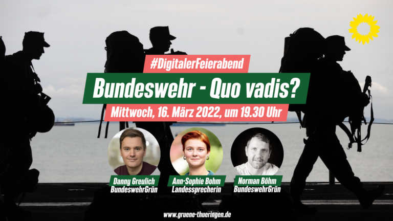 Dein Digitaler Feierabend: „Bundeswehr – Quo vadis?“