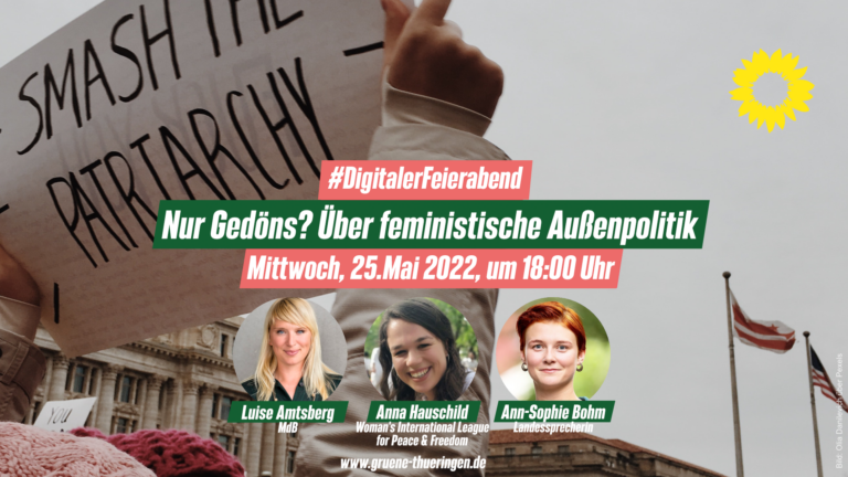 Dein Digitaler Feierabend: „Nur Gedöns? Über feministische Außenpolitik“