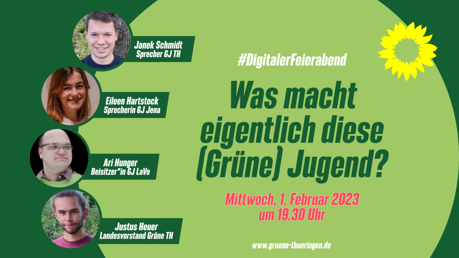 Dein Digitaler Feierabend: „Was macht eigentlich diese (Grüne) Jugend ...