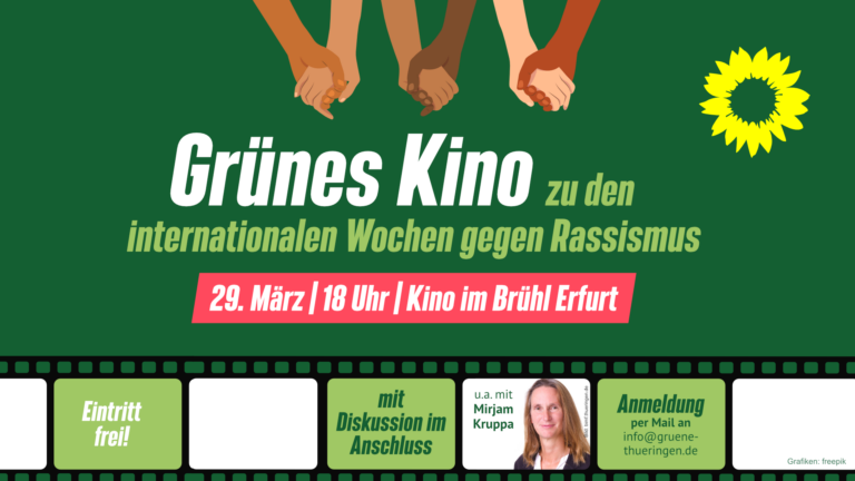 Grünes Kino zu den internationalen Wochen gegen Rassismus