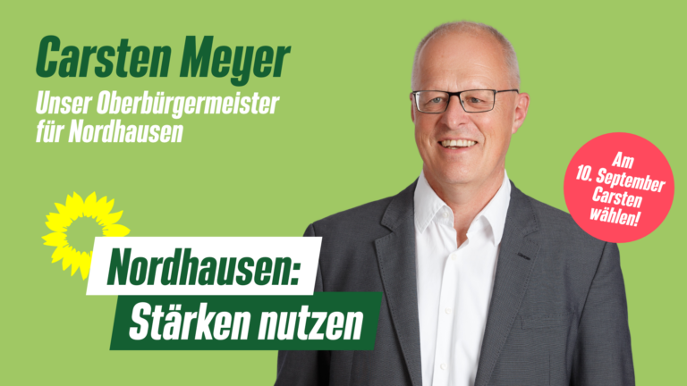 Unser Oberbürgermeister für Nordhausen: Carsten Meyer stellt sich vor